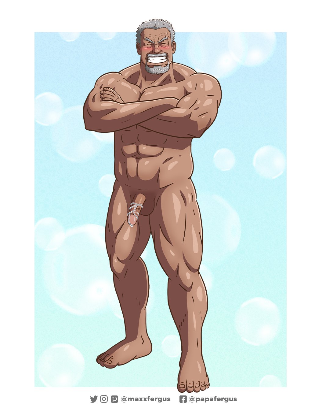 Monkey D Garp (One Piece) Rule 34 Image