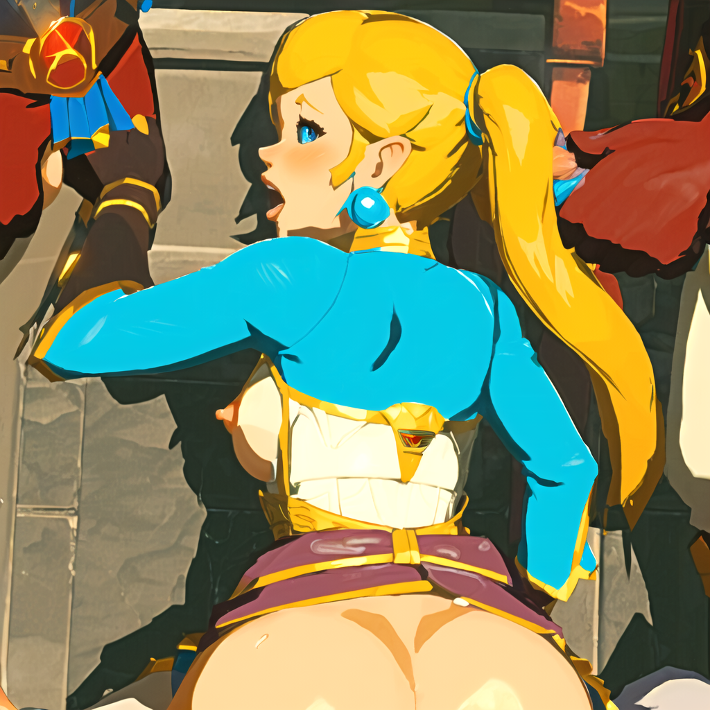 Princess Peach (Breath Of The Wild) Rule 34 Image