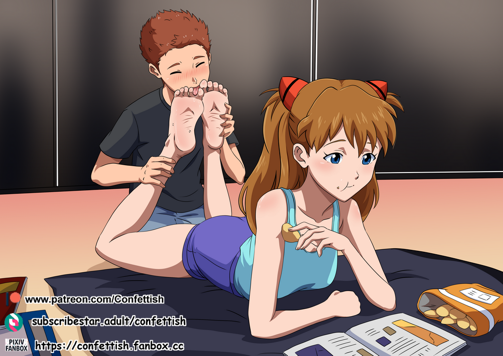 Souryuu Asuka Langley (Neon Genesis Evangelion) Rule 34 Image