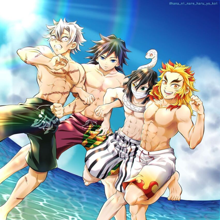 Iguro Obanai (Kimetsu No Yaiba) Rule 34 Image
