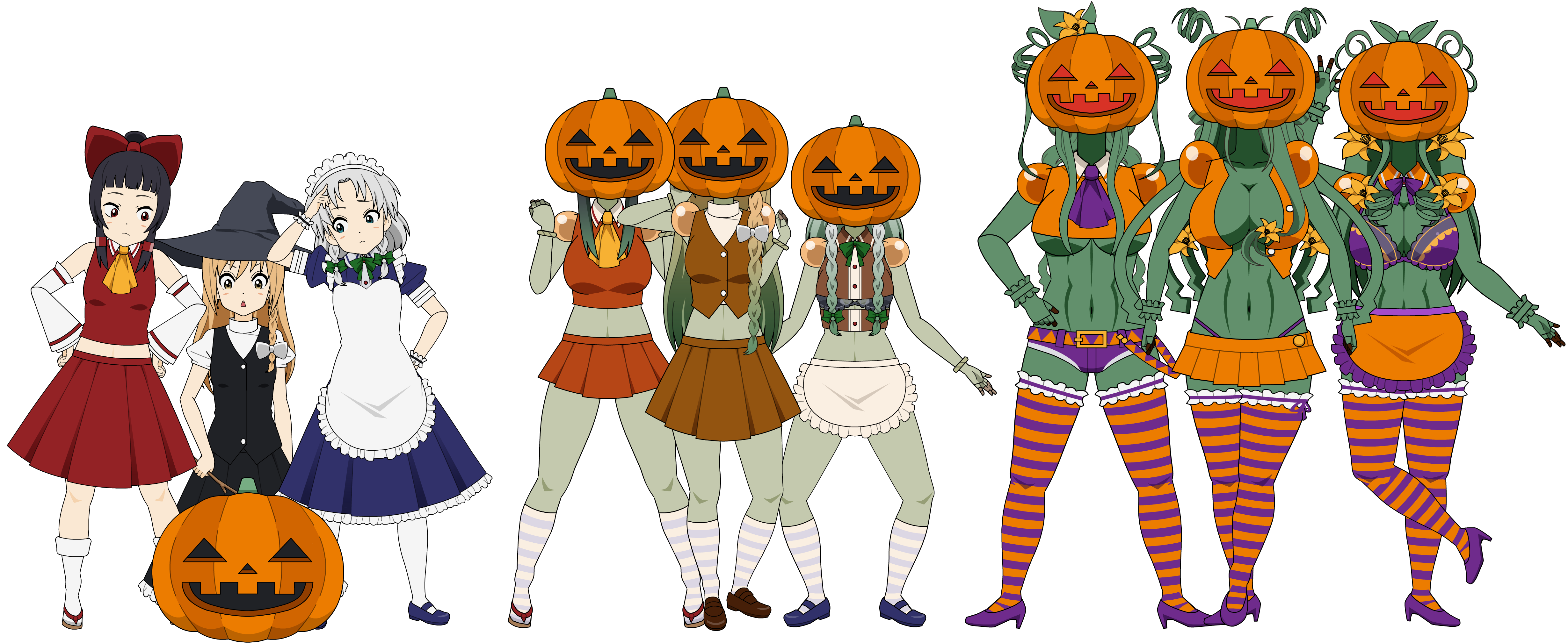 Marisa Kirisame (Halloween) Rule 34 Image