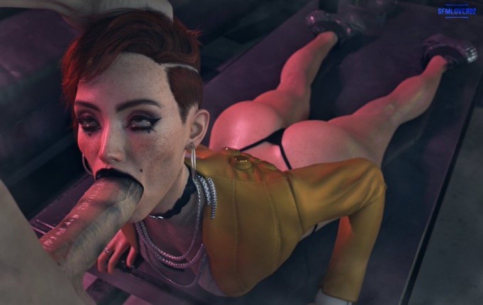 Aurore Cassel (Cyberpunk 2077) Rule 34 Image