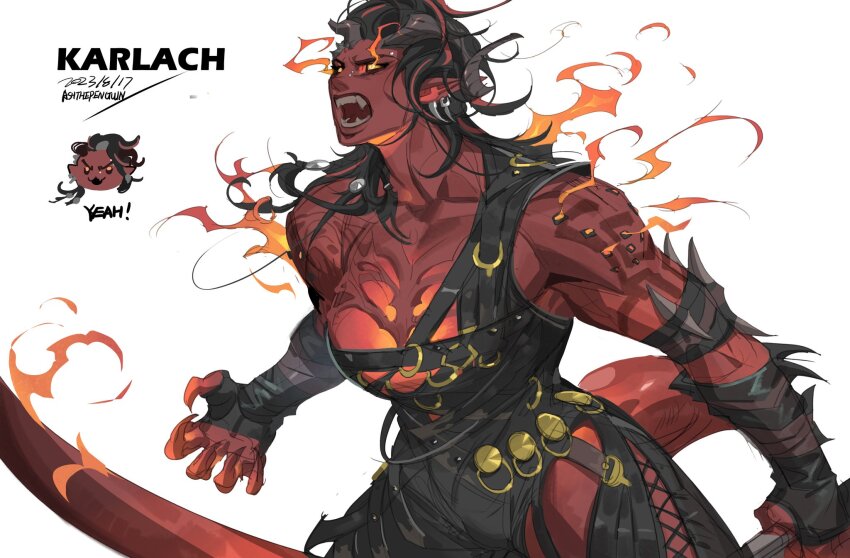 Karlach (Baldur'S Gate) Rule 34 Image