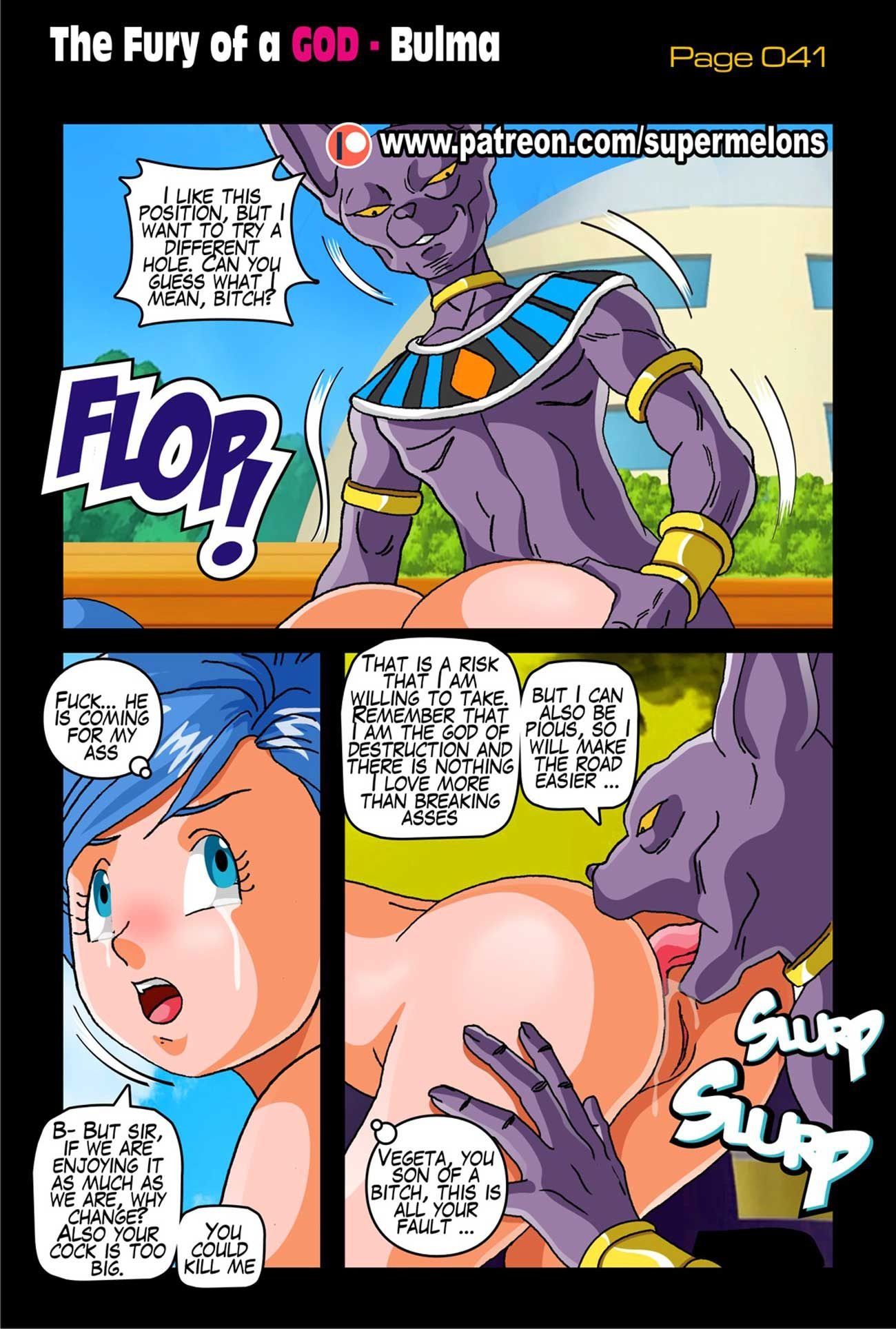 Beerus (Dragon Ball) Rule 34 Image