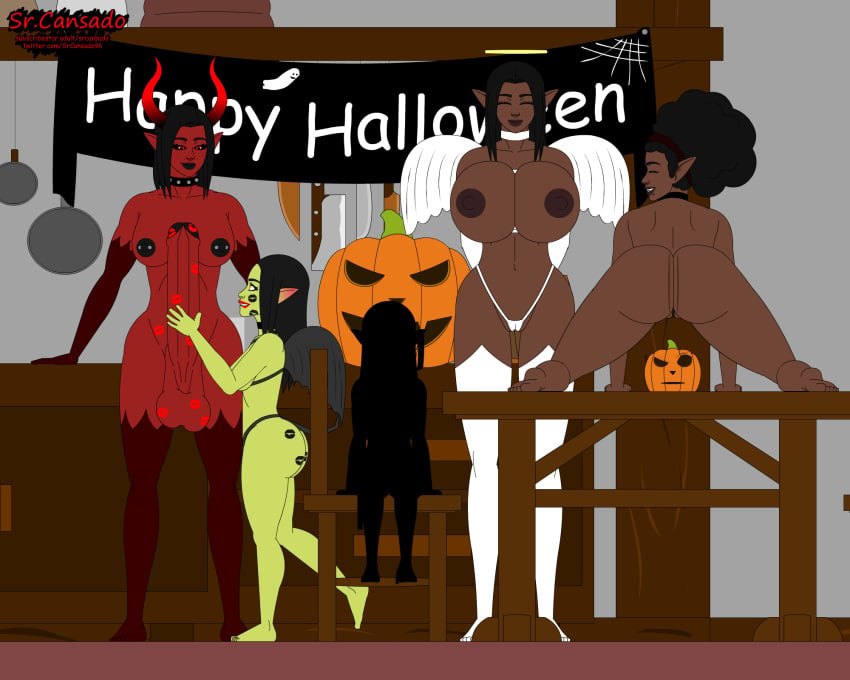 Original Character (Halloween) Rule 34 Image
