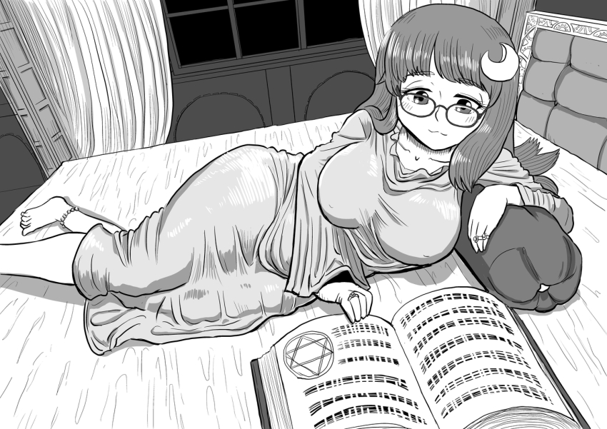 Patchouli Knowledge (Touhou) Rule 34 Image