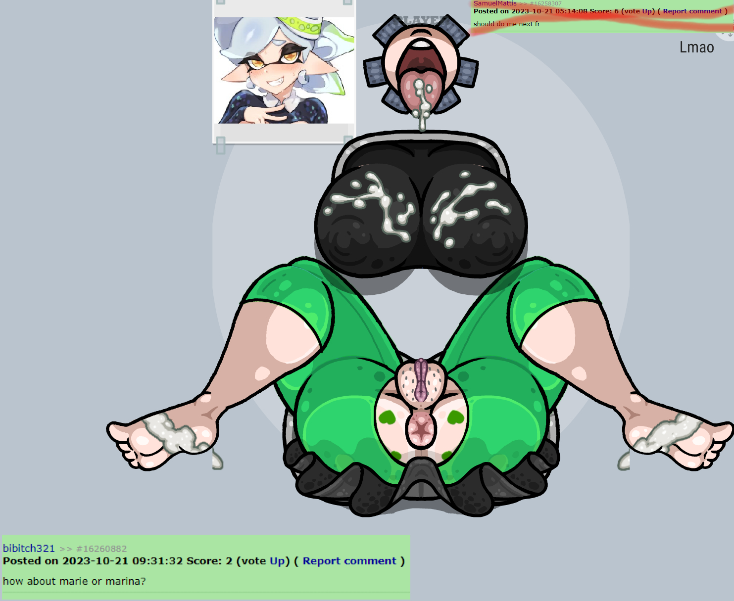 Marie (Splatoon) Rule 34 Image