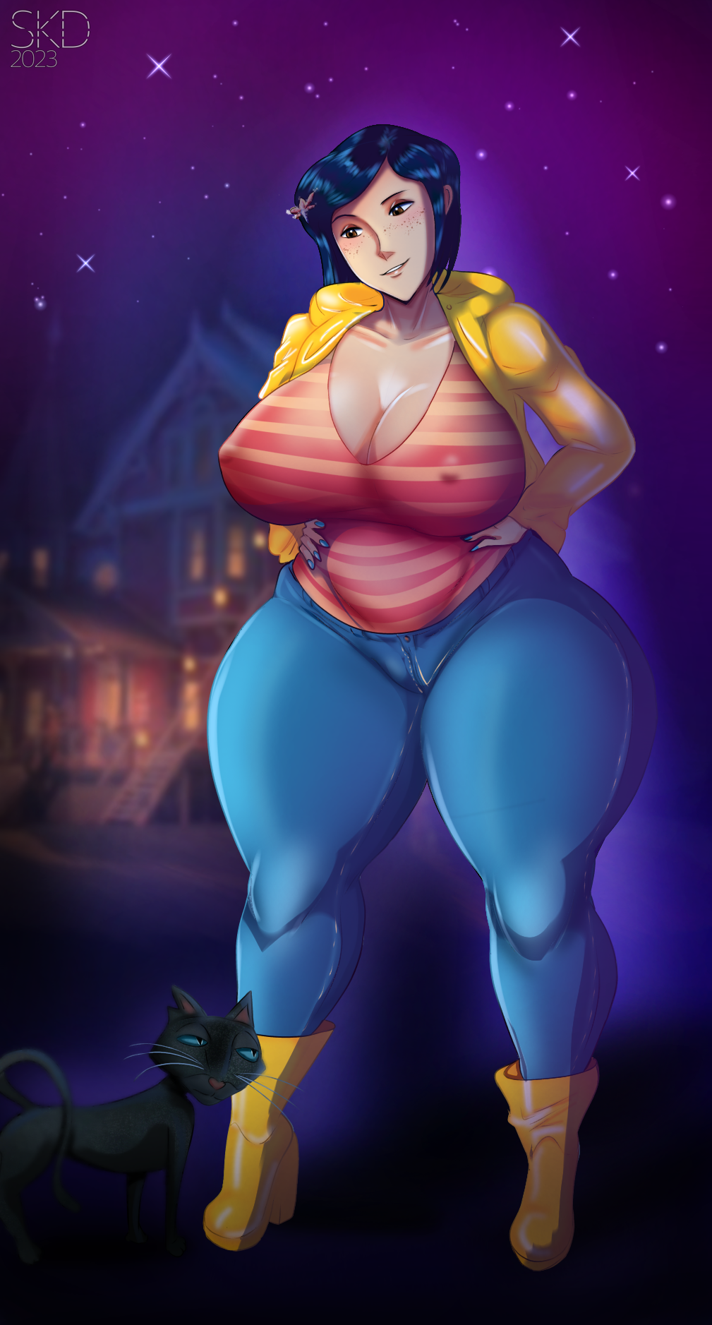 Coraline Jones (Coraline) Rule 34 Image
