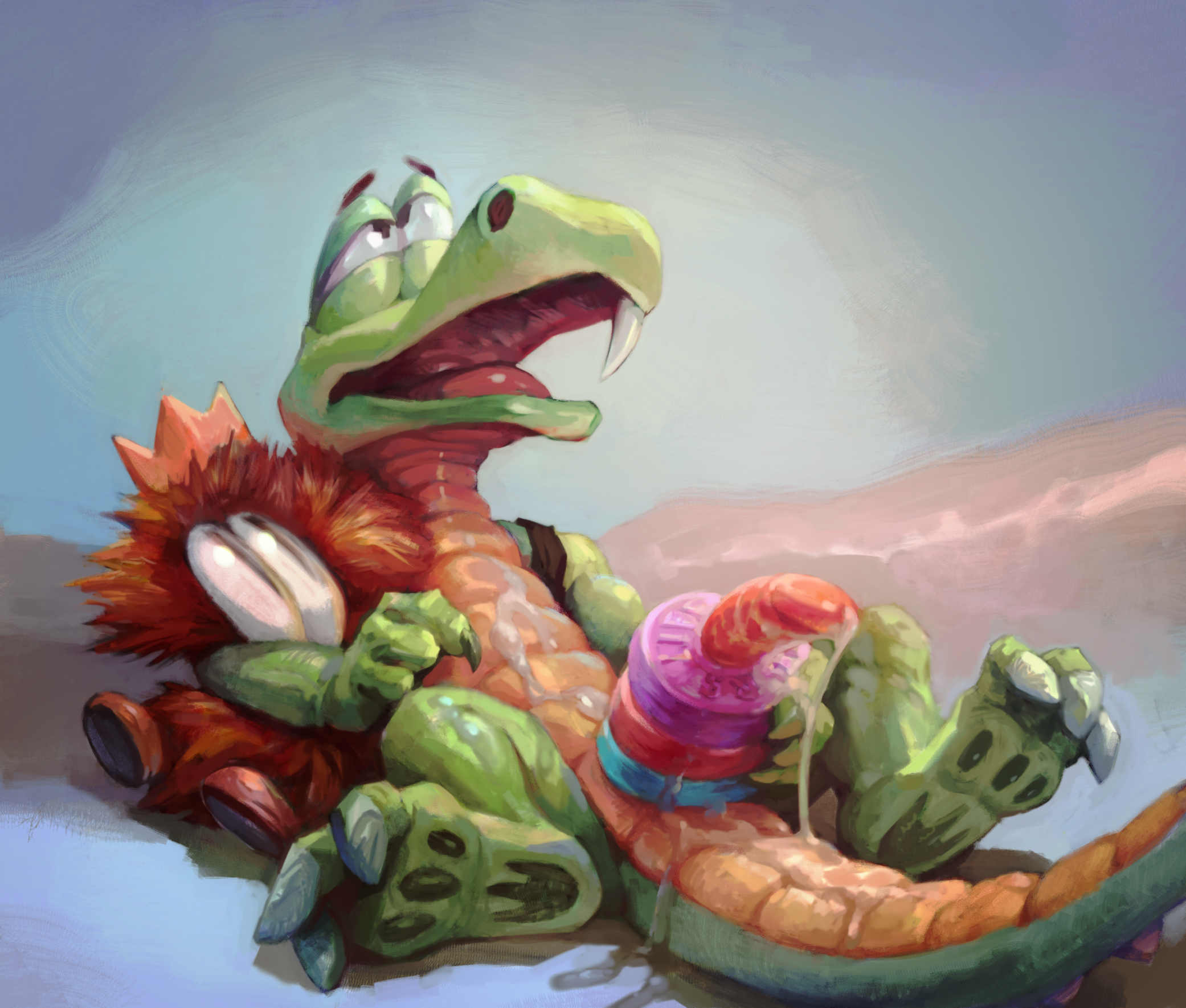 Croc (Croc: Legend Of The Gobbos) Rule 34 Image