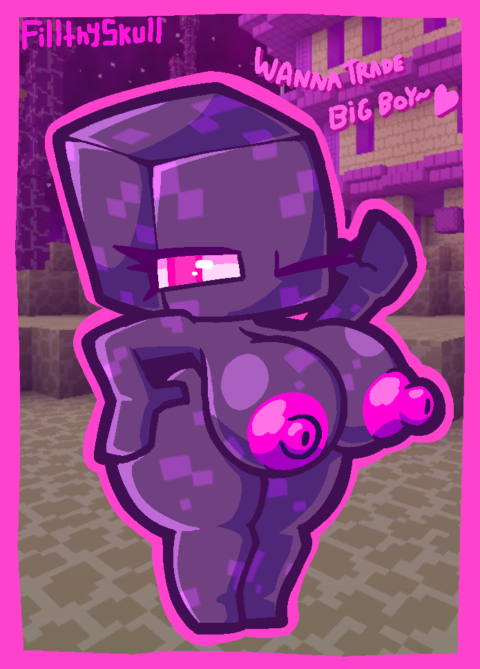 Enderman (Minecraft) Rule 34 Image
