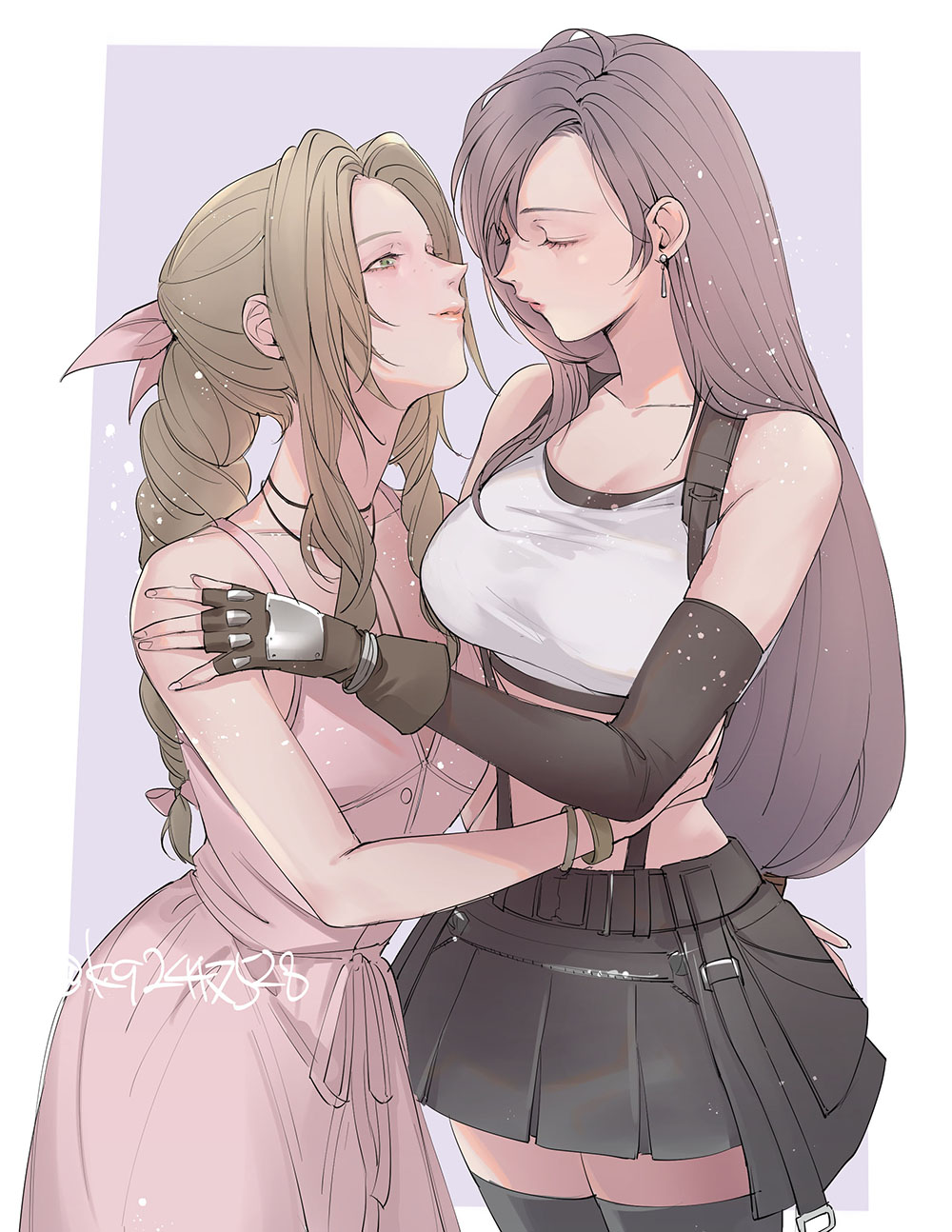 Aerith Gainsborough (Final Fantasy) Rule 34 Image