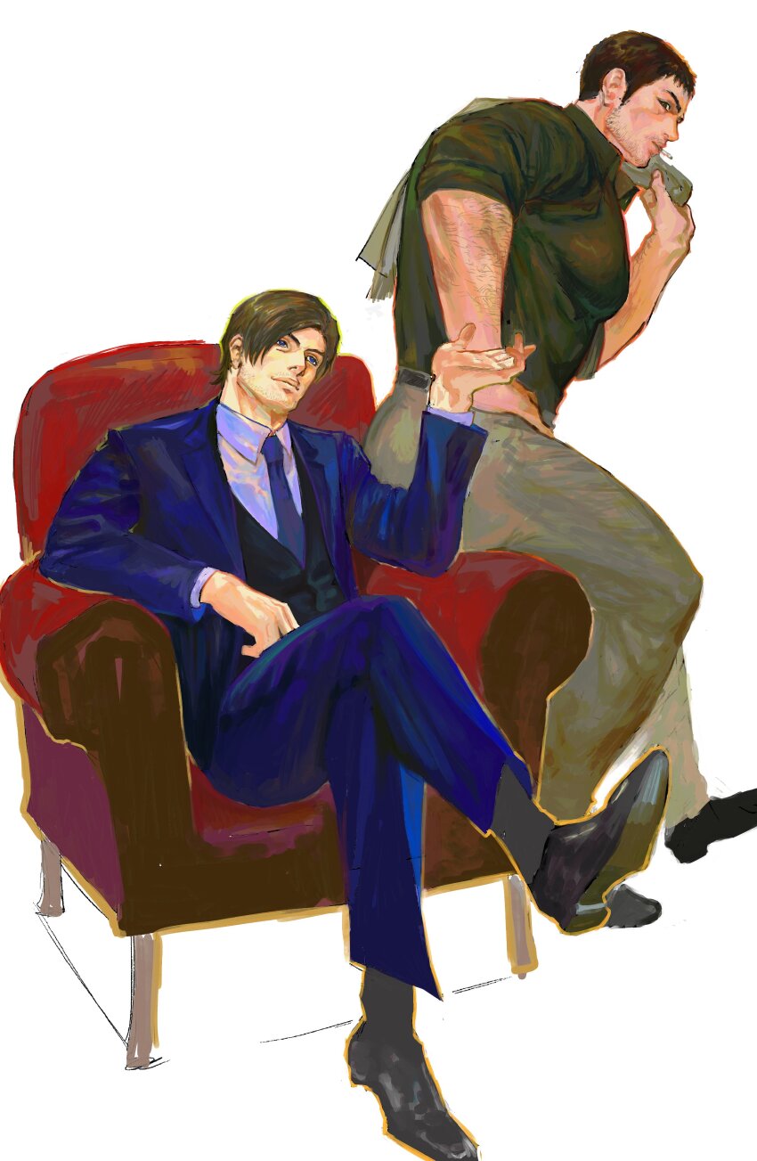 Chris Redfield (Resident Evil) Rule 34 Image