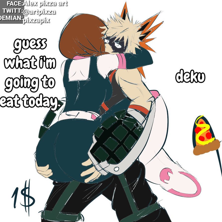 Katsuki Bakugou (My Hero Academia) Rule 34 Image