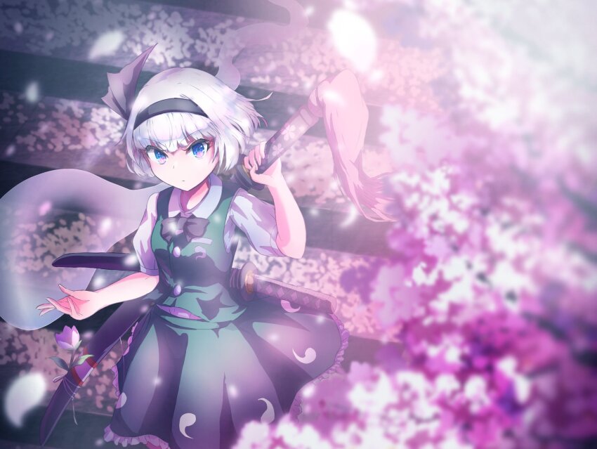 Konpaku Youmu (Touhou) Rule 34 Image