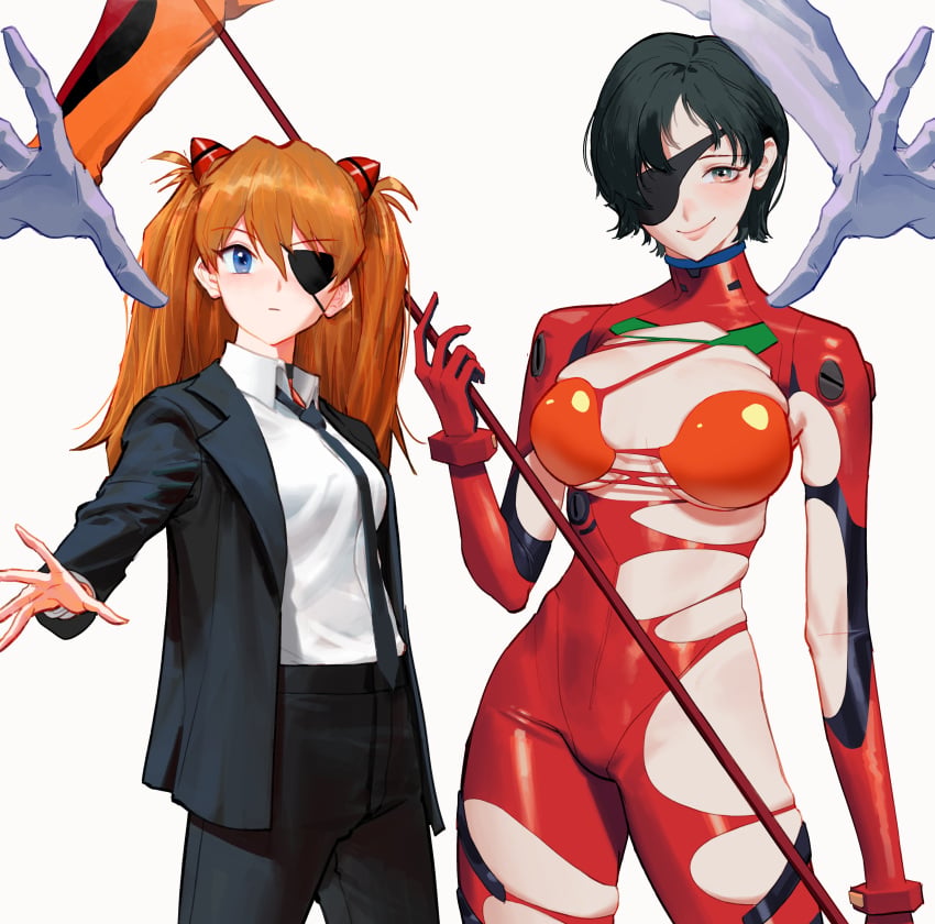 Asuka Langley Sohryu (Chainsaw Man) Rule 34 Image