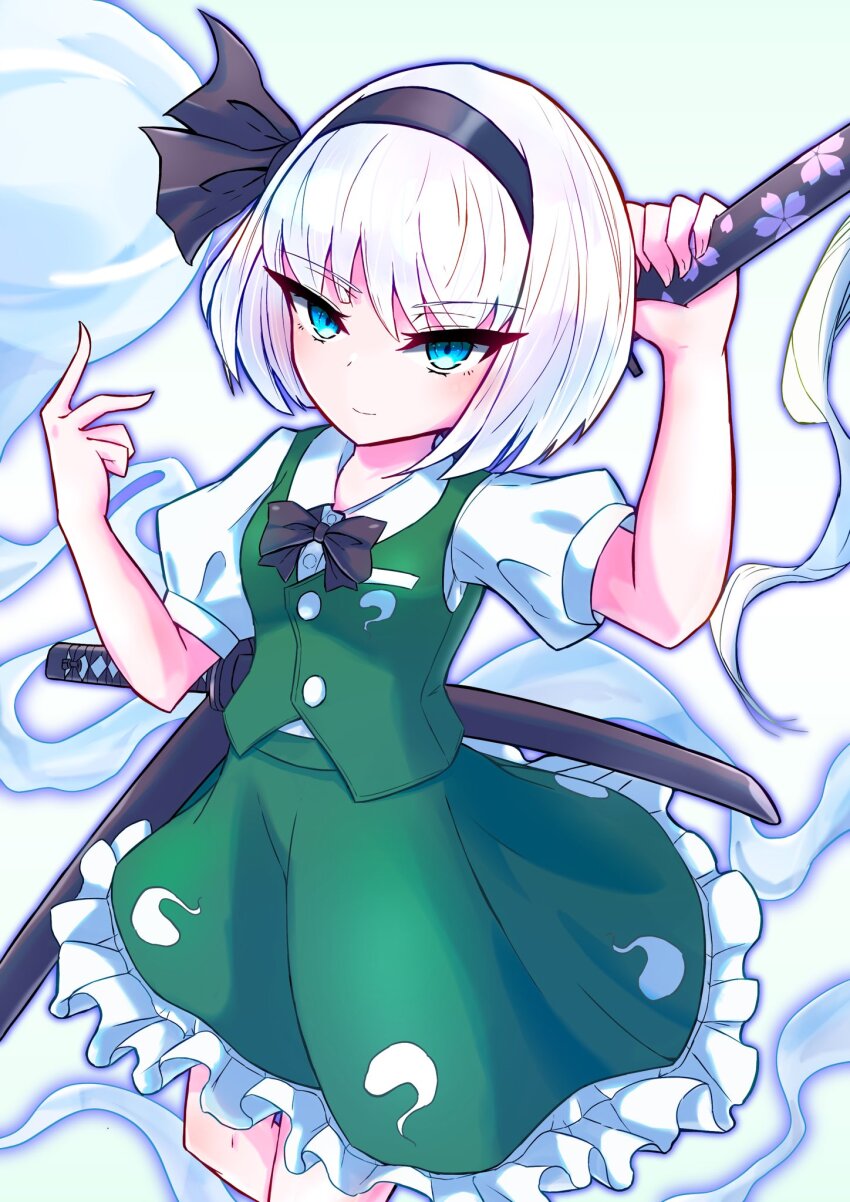 Konpaku Youmu (Touhou) Rule 34 Image