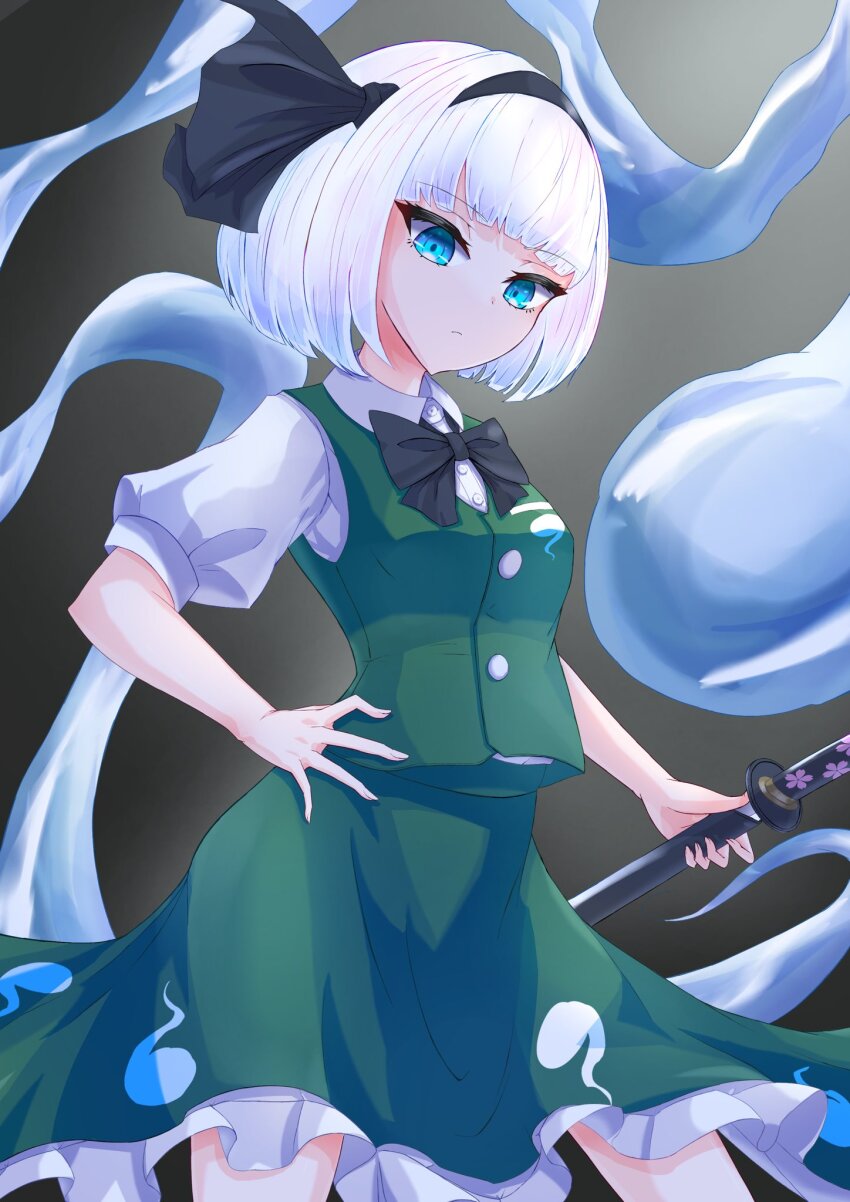 Konpaku Youmu (Touhou) Rule 34 Image