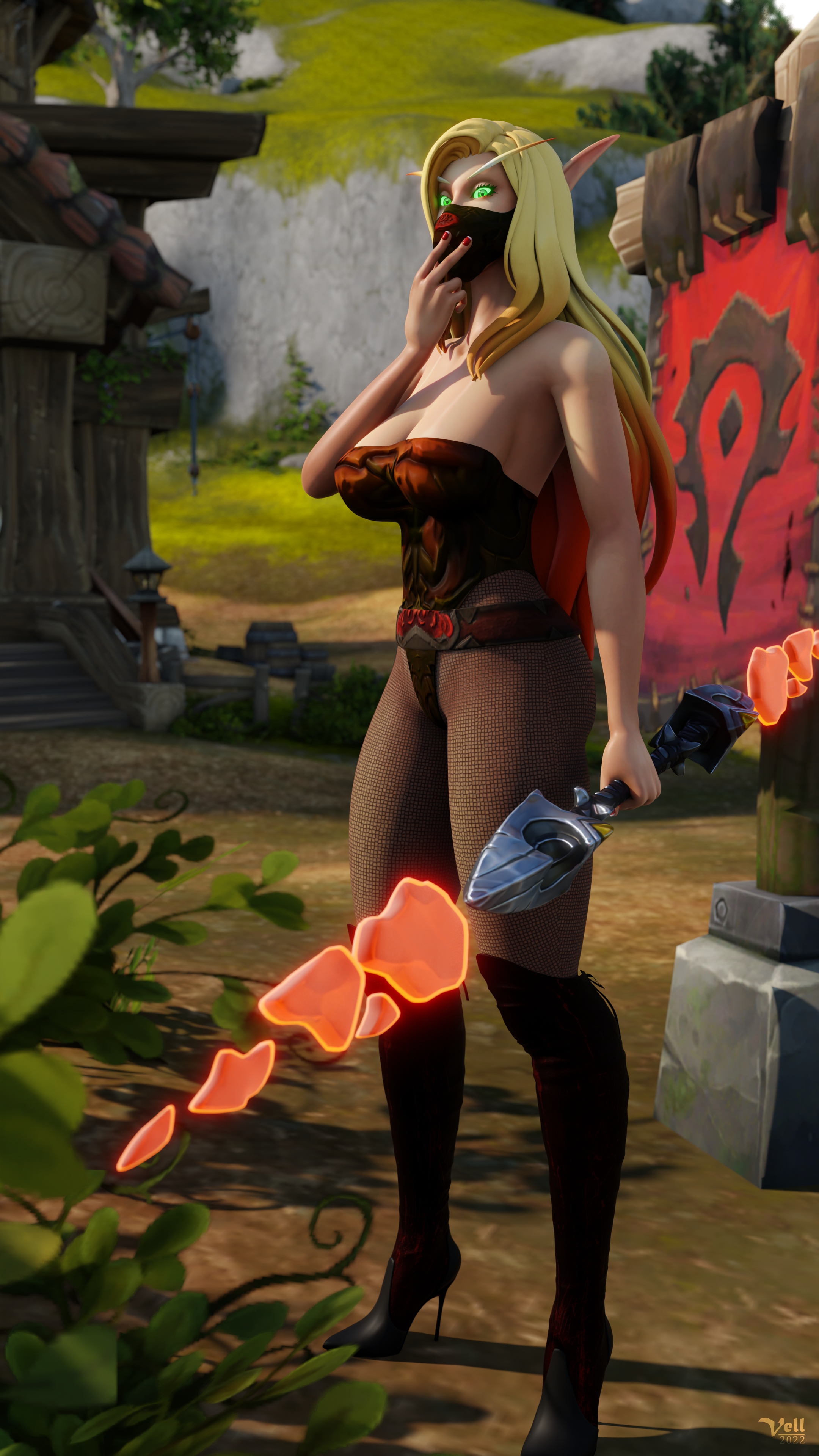 Blood Elf (World Of Warcraft) Rule 34 Image