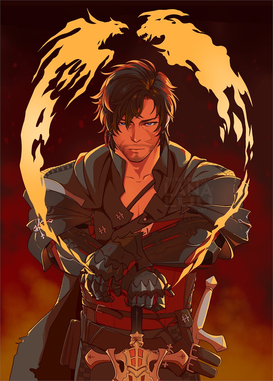 Clive Rosfield (Final Fantasy) Rule 34 Image