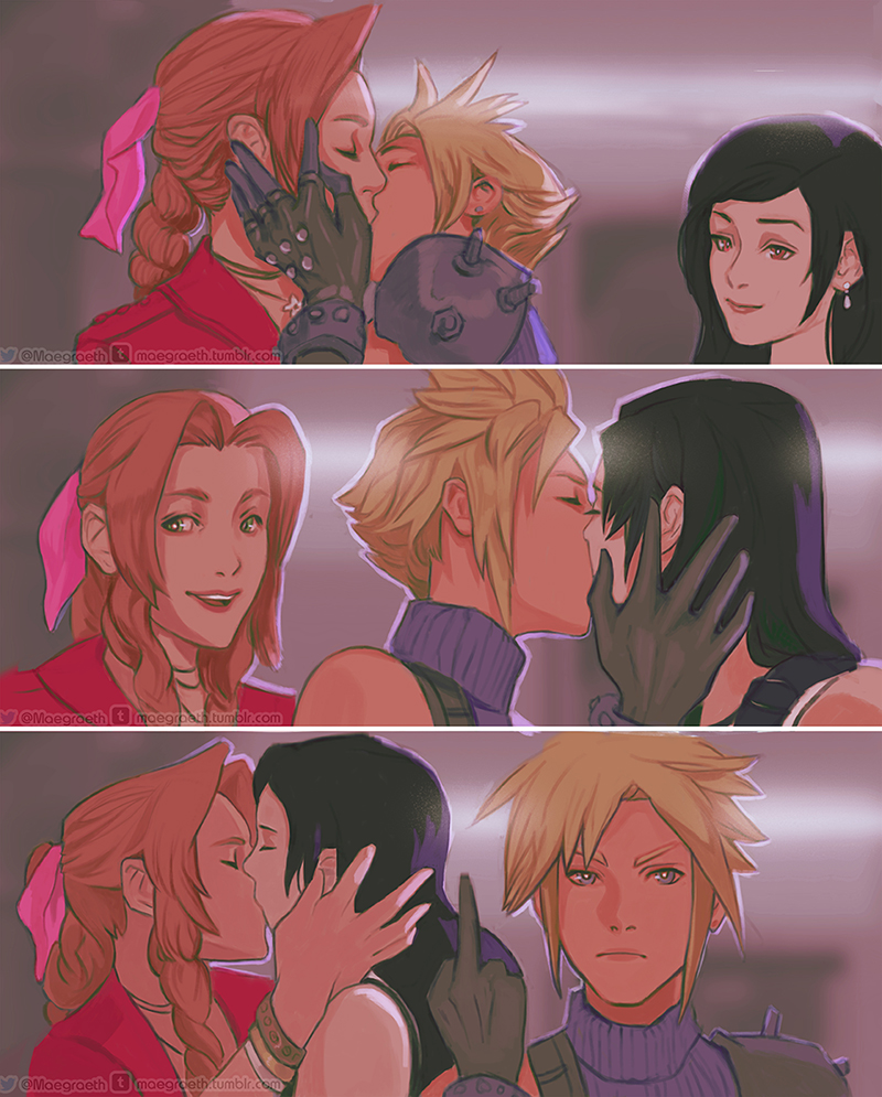 Aerith Gainsborough (Final Fantasy) Rule 34 Image