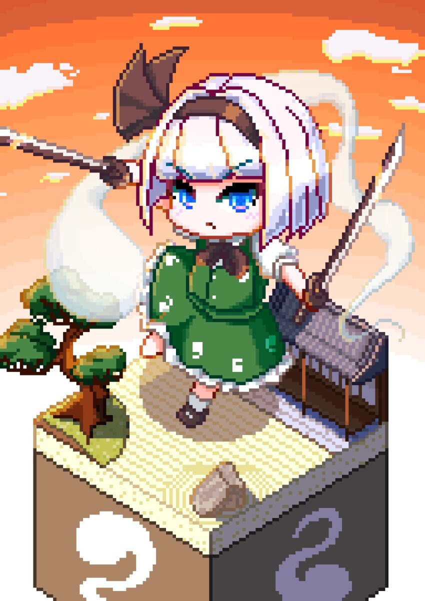 Konpaku Youmu (Touhou) Rule 34 Image