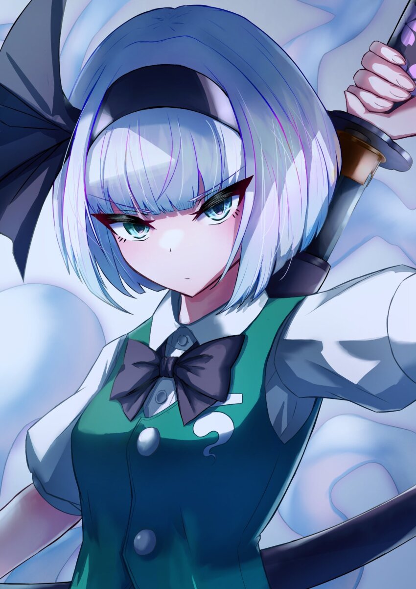 Konpaku Youmu (Touhou) Rule 34 Image