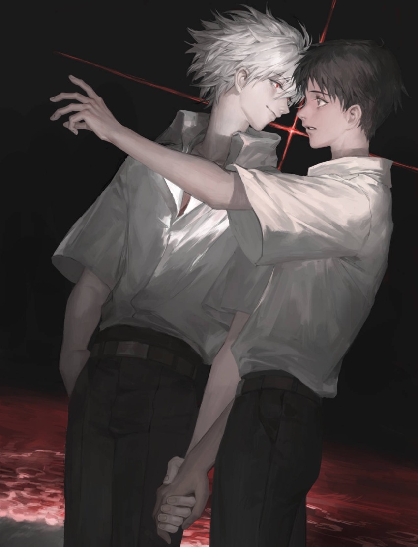 Ikari Shinji (Nagisa Kaworu) Rule 34 Image
