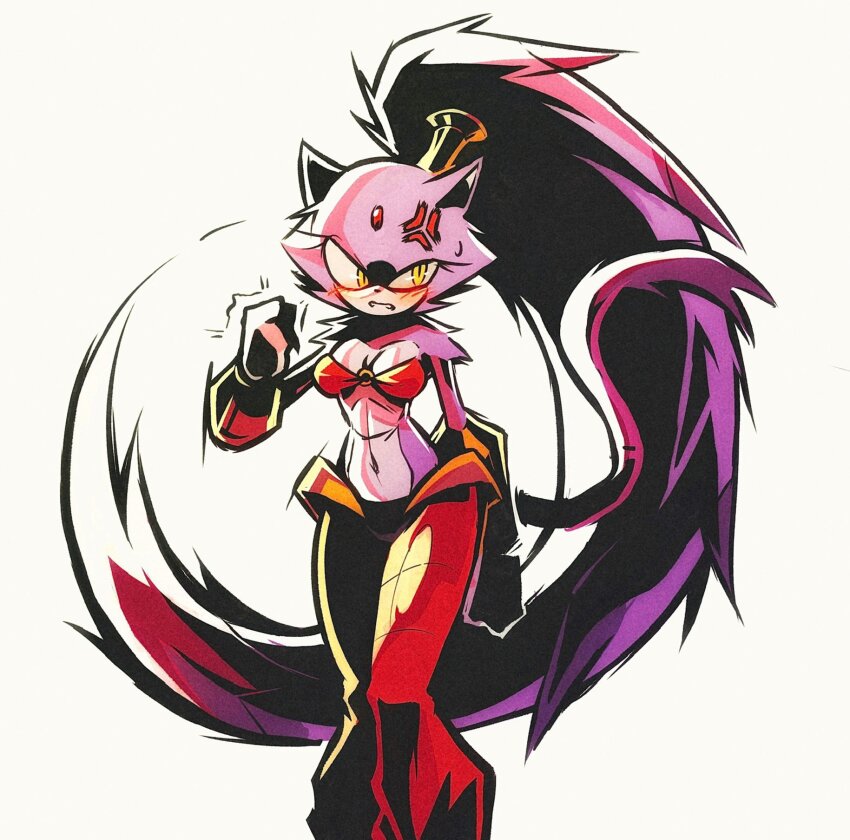 Blaze The Cat (Shantae) Rule 34 Image