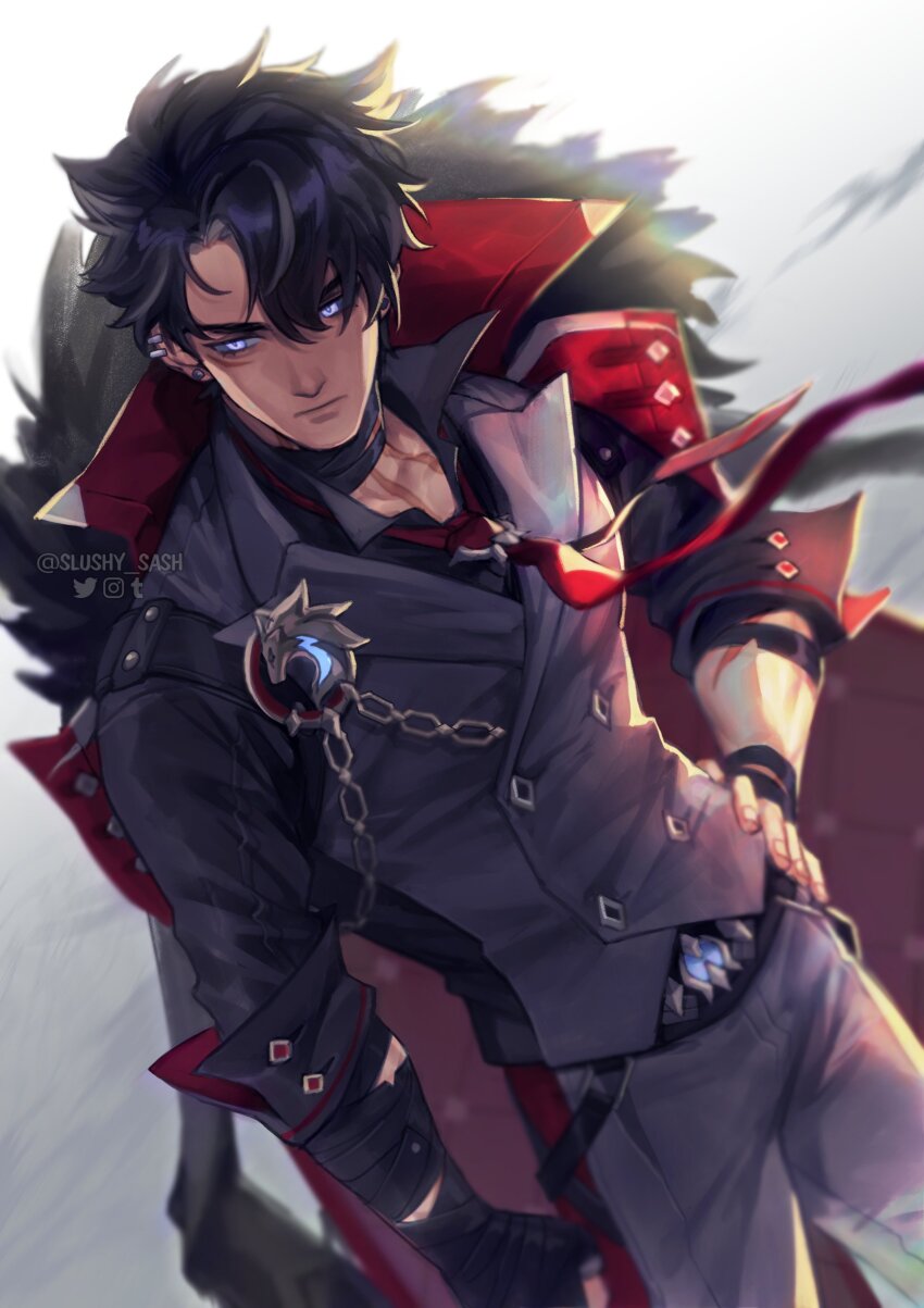 Wriothesley (Genshin Impact) Rule 34 Image