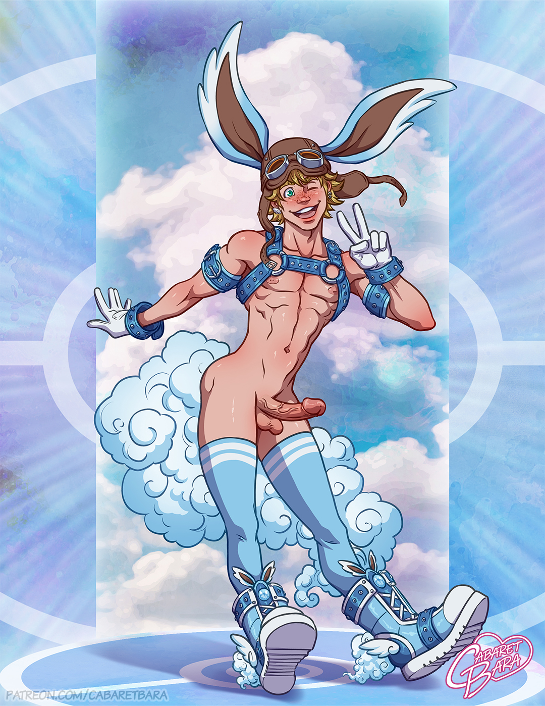 Eeveelution (Cabaret Bara Series) Rule 34 Image