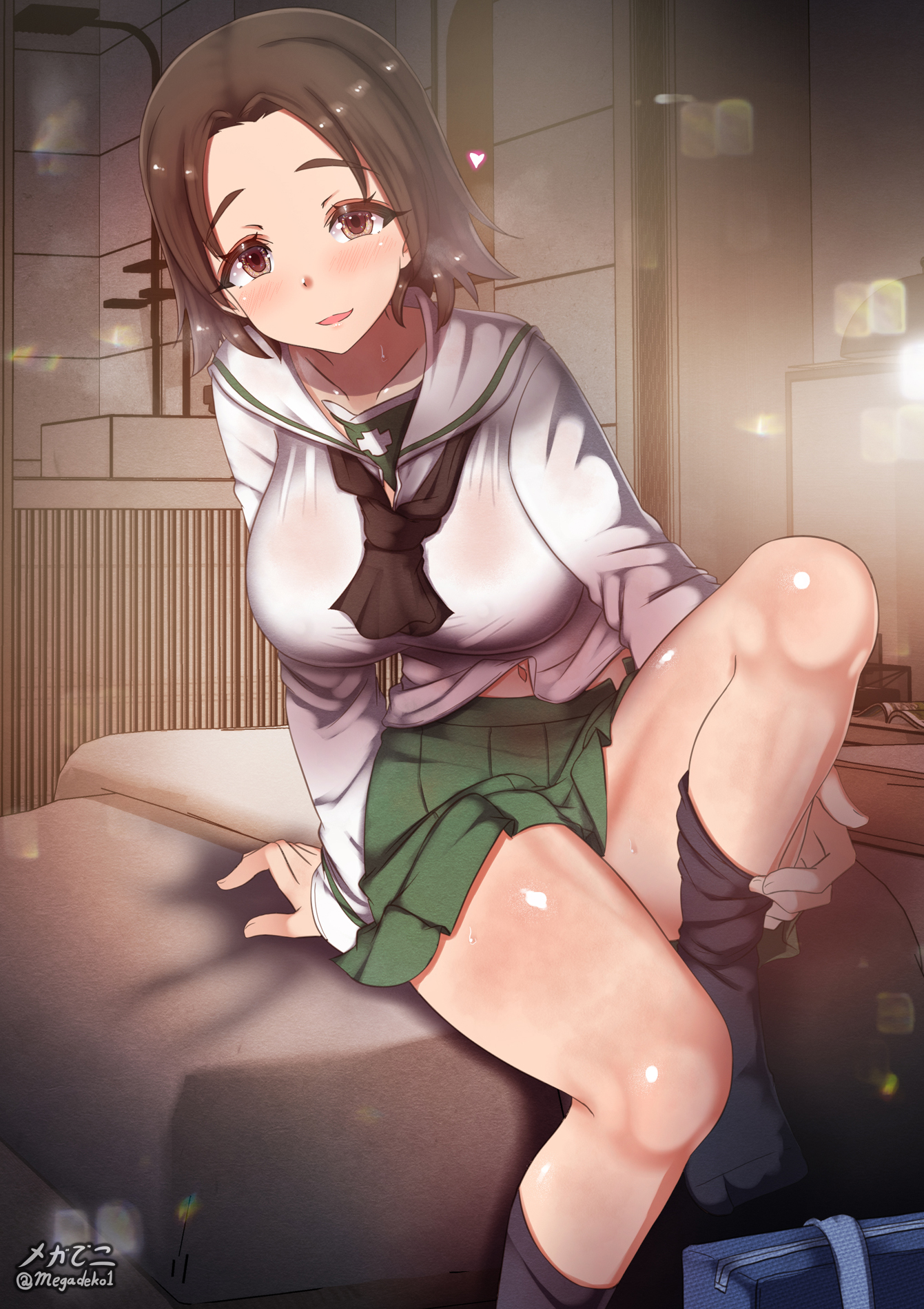 Sawa Azusa (Girls Und Panzer) Rule 34 Image