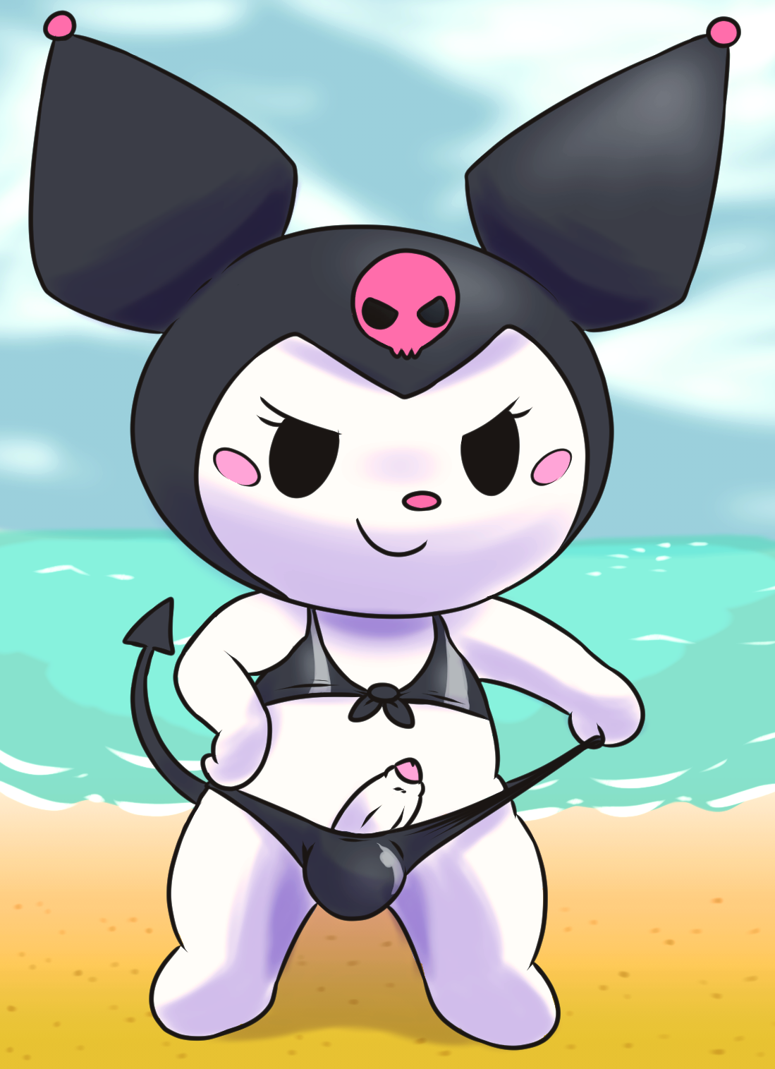 Kuromi (Onegai My Melody) Rule 34 Image