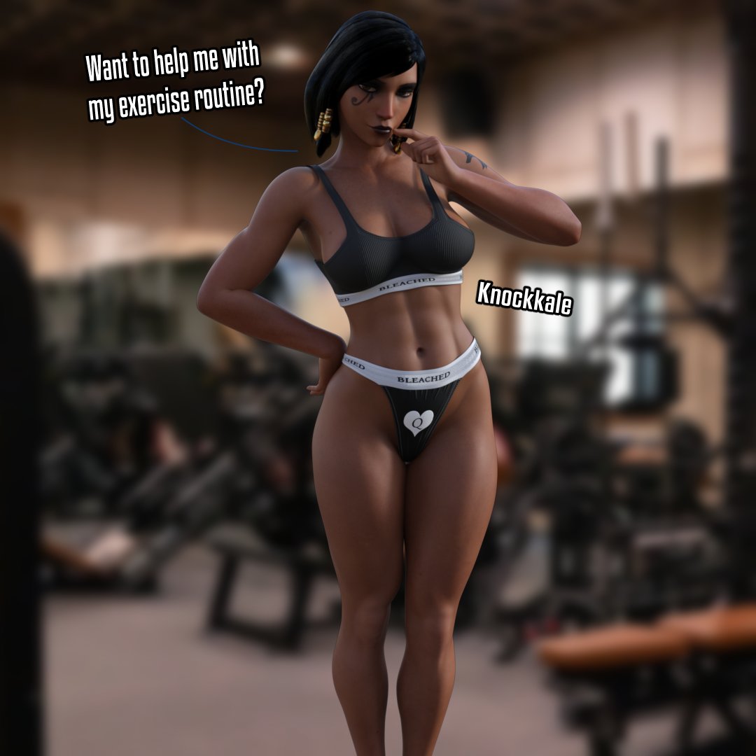 Fareeha Amari (Overwatch) Rule 34 Image