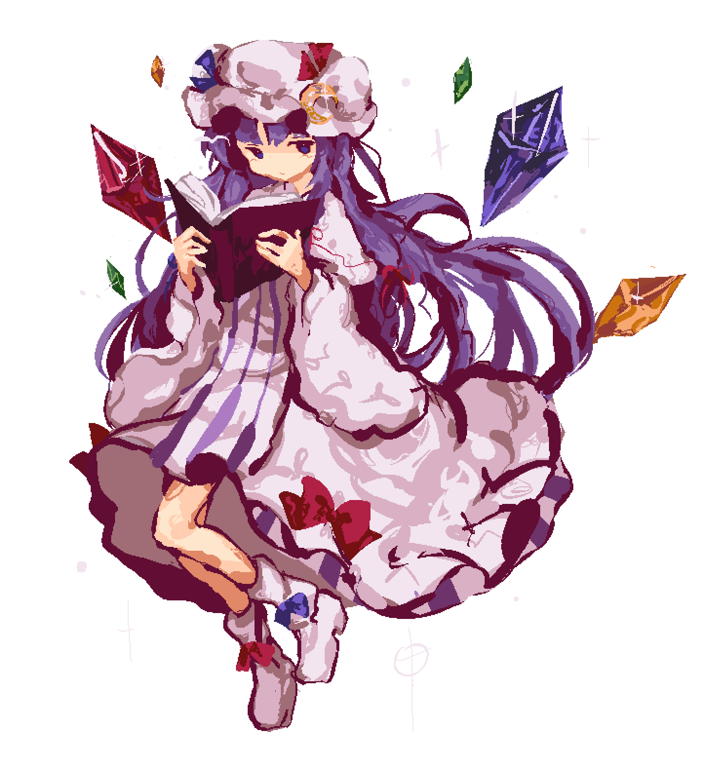 Patchouli Knowledge (Touhou) Rule 34 Image
