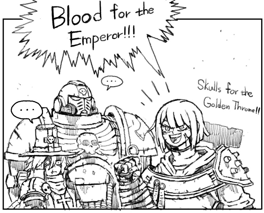 Adeptus Astartes (Warhammer 40k) Rule 34 Image