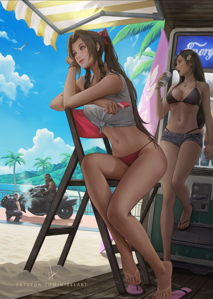 Aerith Gainsborough (Final Fantasy) Rule 34 Image