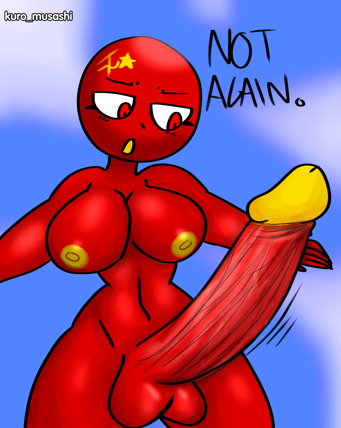 Soviet Union (Countryhumans) Rule 34 Image