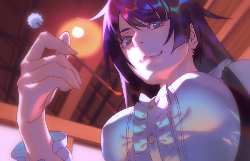 Senjougahara Hitagi (Bakemonogatari) Rule 34 Image