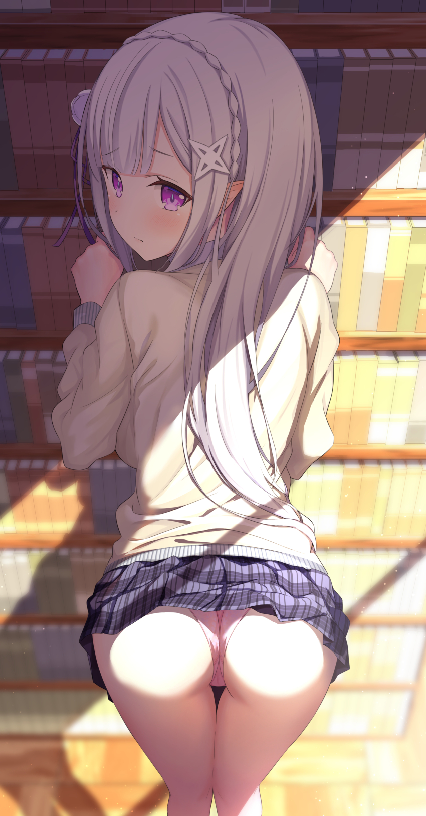 Emilia (Re:Zero) Rule 34 Image