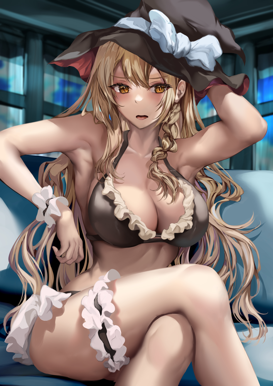 Kirisame Marisa (Touhou) Rule 34 Image