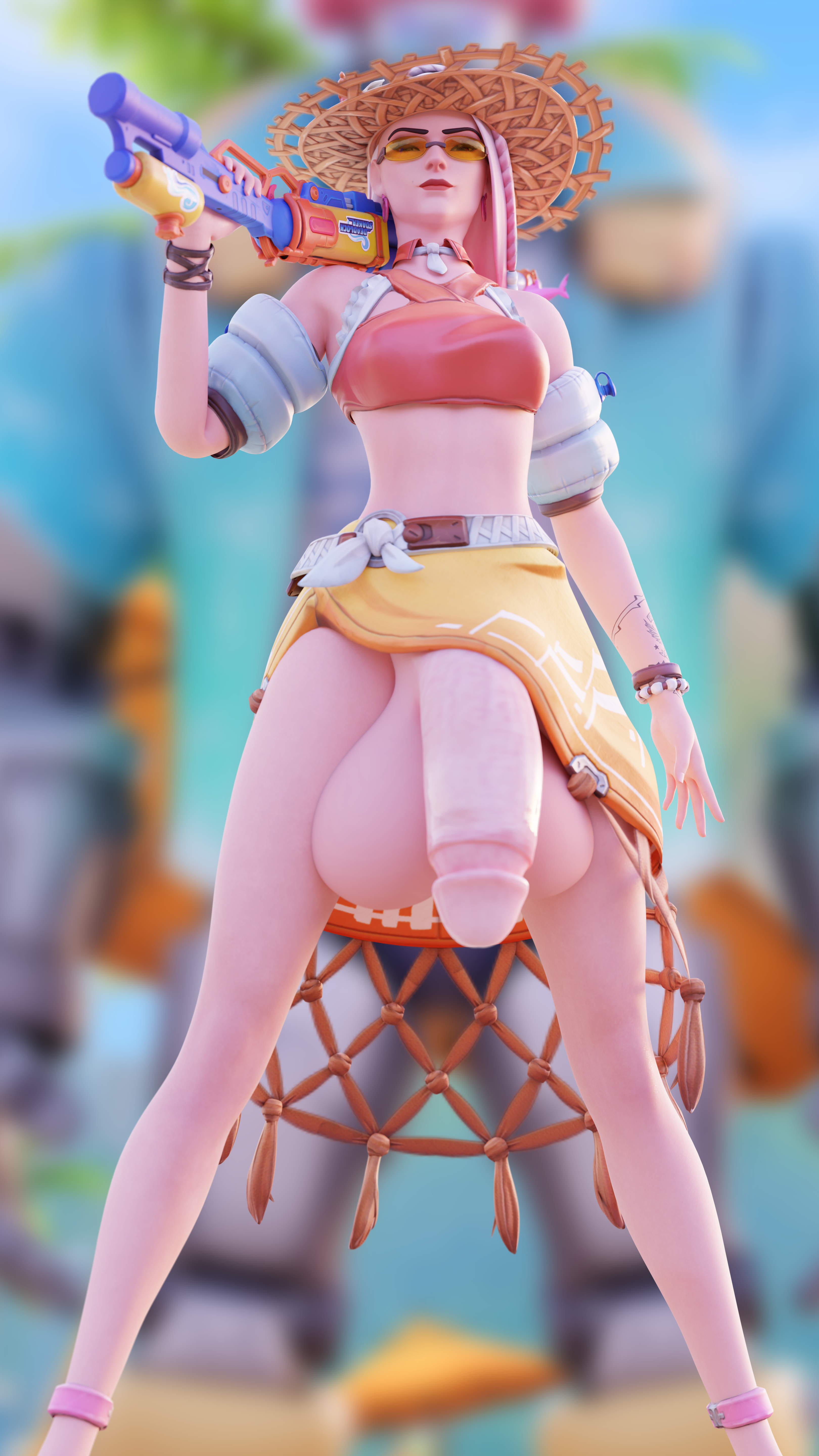 Ashe (Overwatch) Rule 34 Image