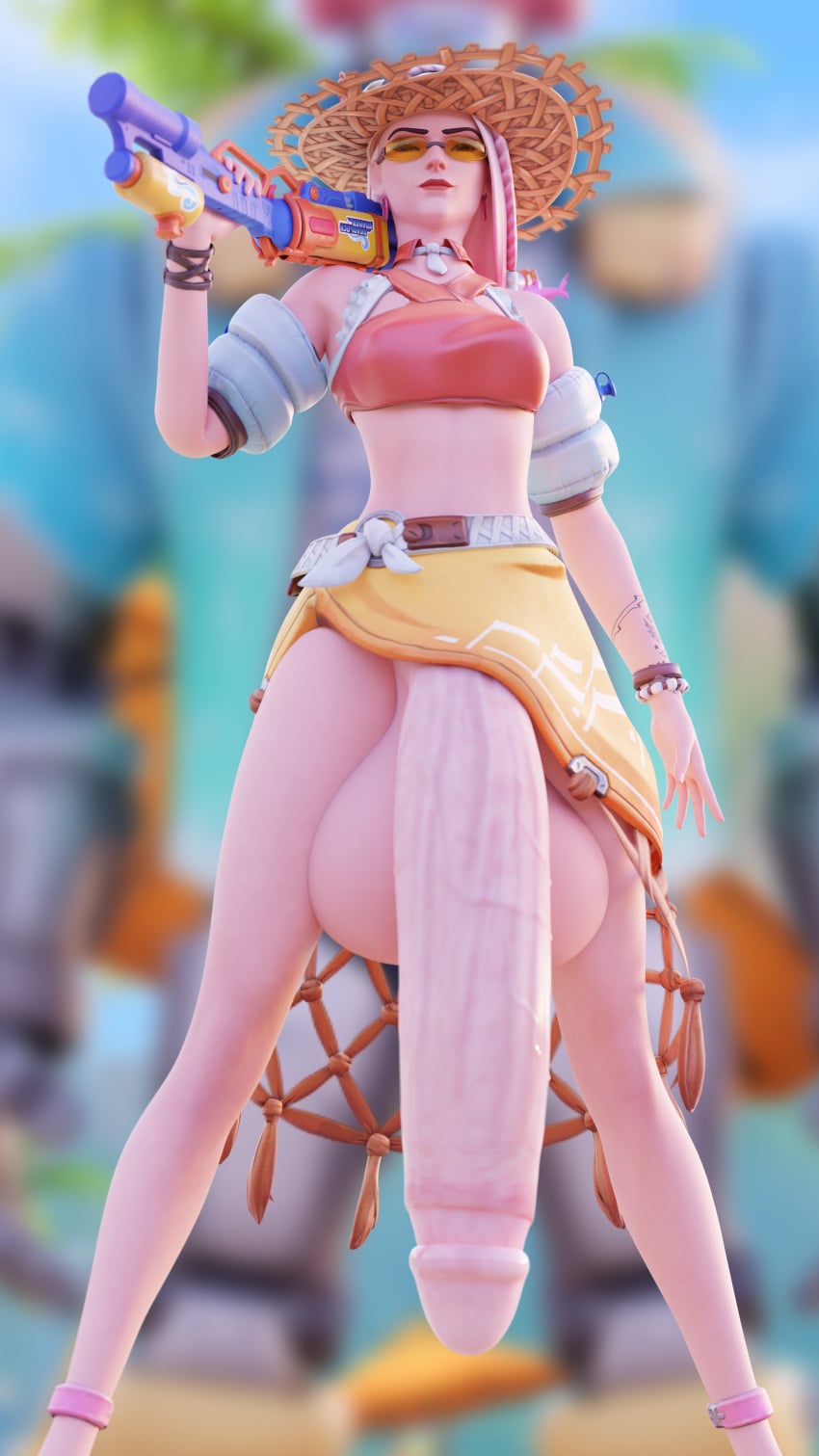 Ashe (Overwatch) Rule 34 Image