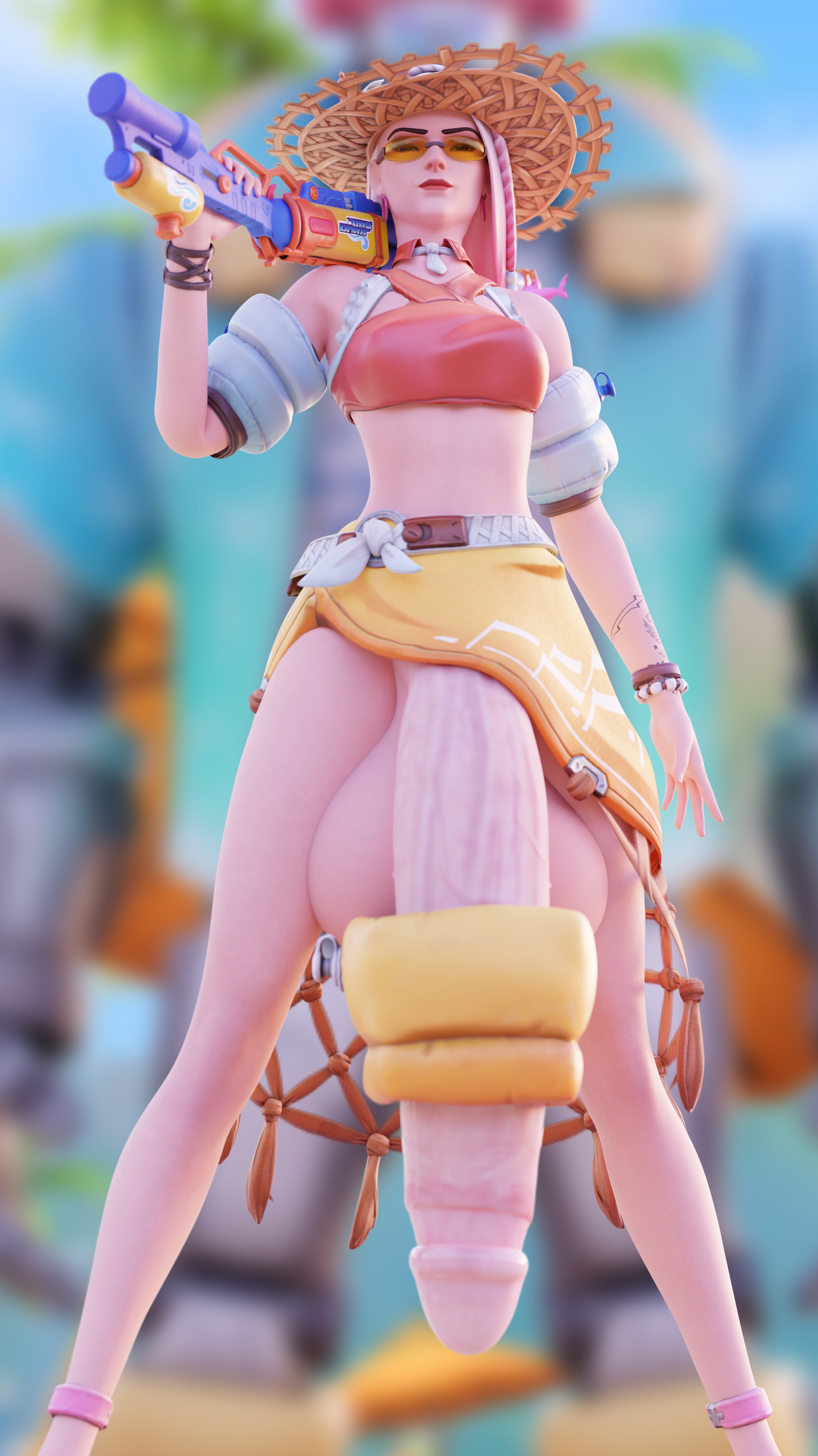 Ashe (Overwatch) Rule 34 Image