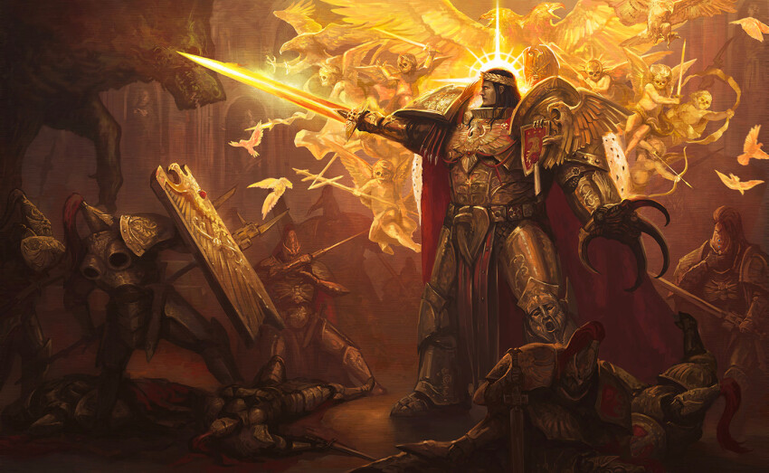 Adeptus Custodes (Emperor Of Mankind) Rule 34 Image