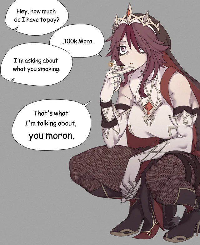 Rosaria (Genshin Impact) Rule 34 Image
