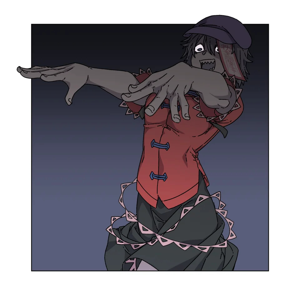Miyako Yoshika (Touhou) Rule 34 Image