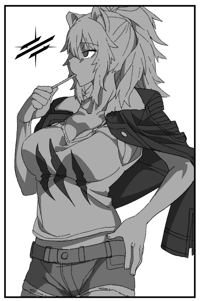 Siege (Arknights) Rule 34 Image