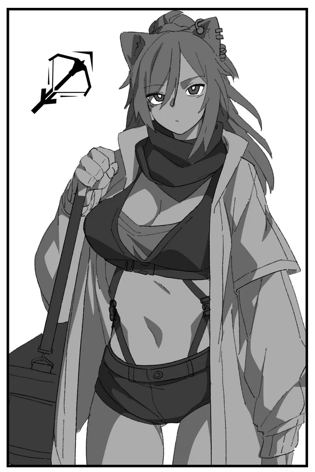 Schwarz (Arknights) Rule 34 Image