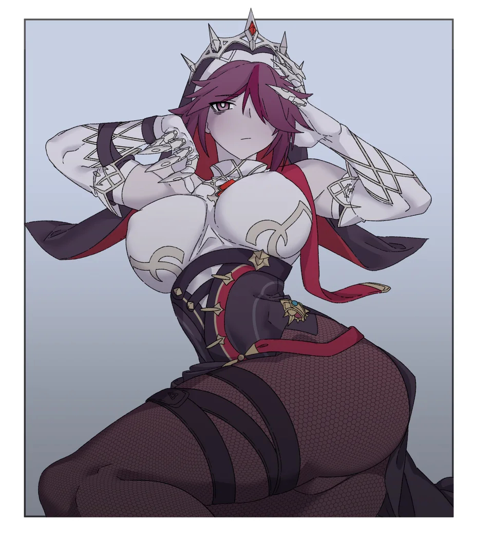 Rosaria (Genshin Impact) Rule 34 Image