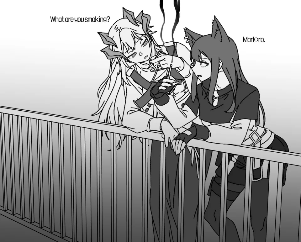 Saria (Arknights) Rule 34 Image